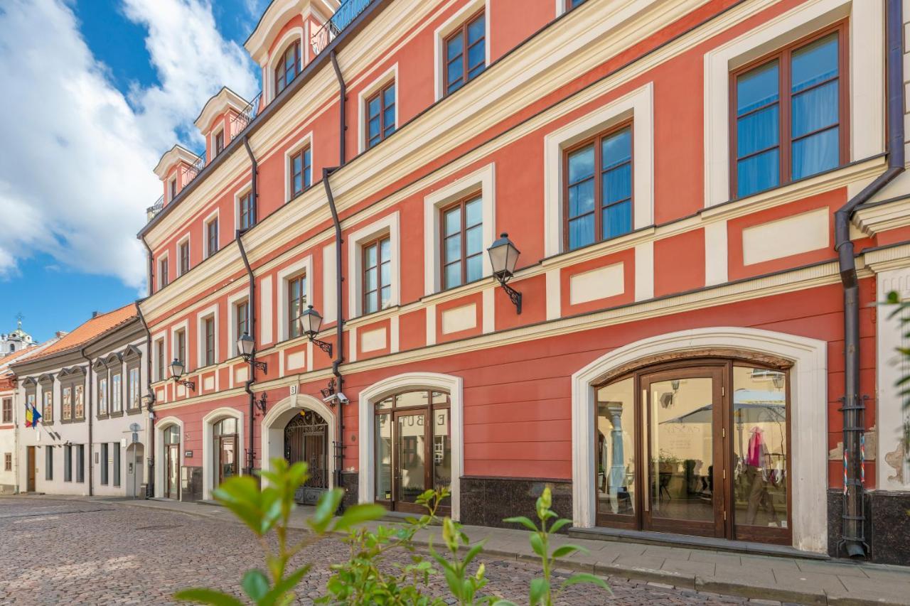 Luxury Gaono Apartments Vilnius Old Town I Self Check In I Free Private Parking ภายนอก รูปภาพ